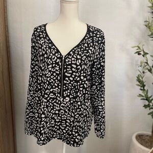 Cheetah /Leopard Print Blouse